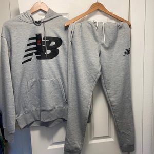 New Balance Sweatpants and Hoodie